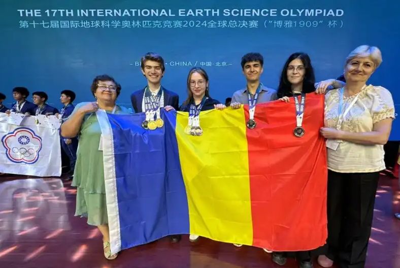 Patru medalii pentru români la Olimpiada Internațională „Științele Pământului”. O elevă din Iași, printre premianți