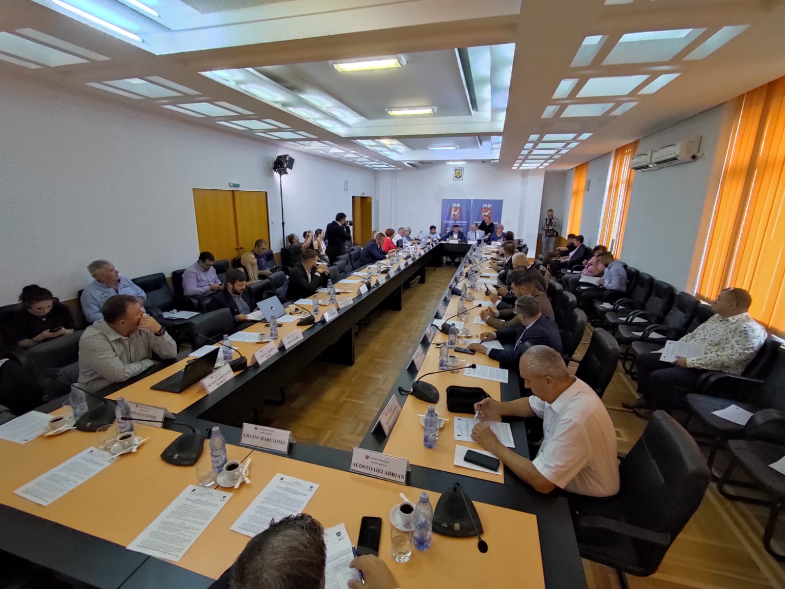 VIDEO Ședință CJ, fulger. În doar 10 minute s-a terminat totul