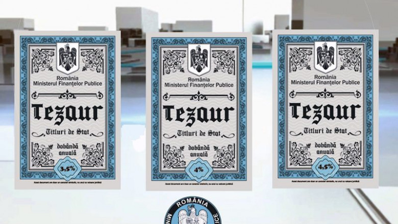 Ministerul Finanţelor lansează luni cea de-a noua ediţie a Programului de titluri de stat TEZAUR din acest an