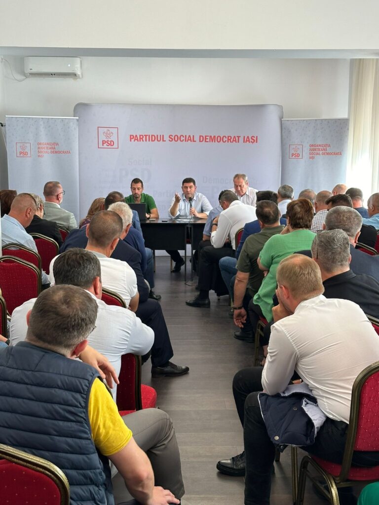 Social-democrații ieșeni s-au reunit astăzi într-o ședință pentru a stabili o „listă scurtă