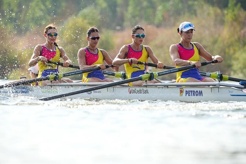  România a câştigat nouă medalii de aur la Europenele de Canotaj U23
