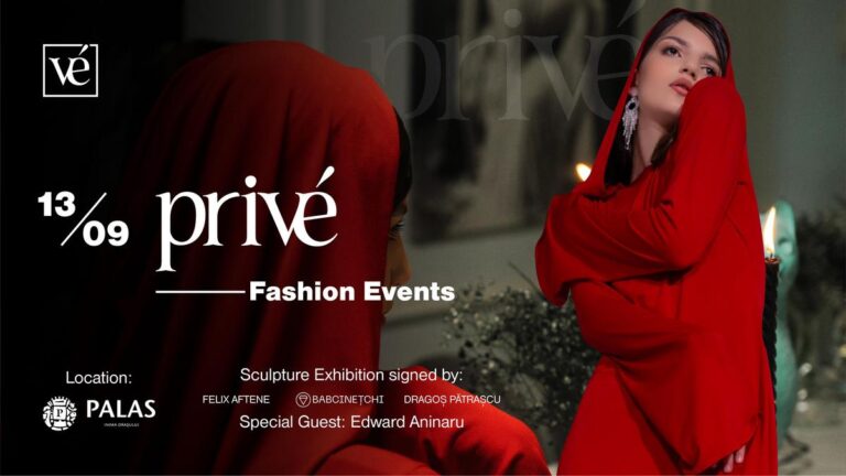 Show-uri de modă pe catwalk, expoziții de artă, dar și alte surprize, la Privé Fashion Events în parcul Palas, pe 13 septembrie