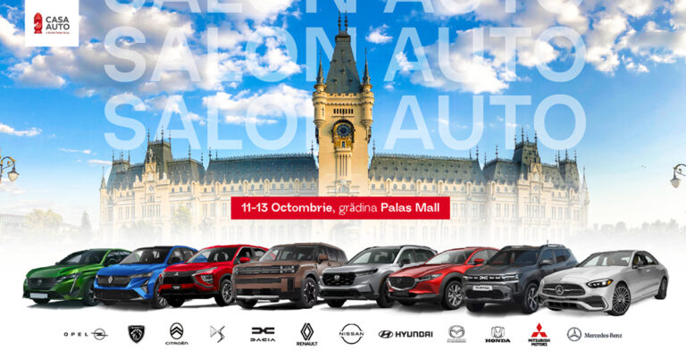 Cele mai noi modele de autoturisme la Salonul de toamnă Casa Auto Iași (P)