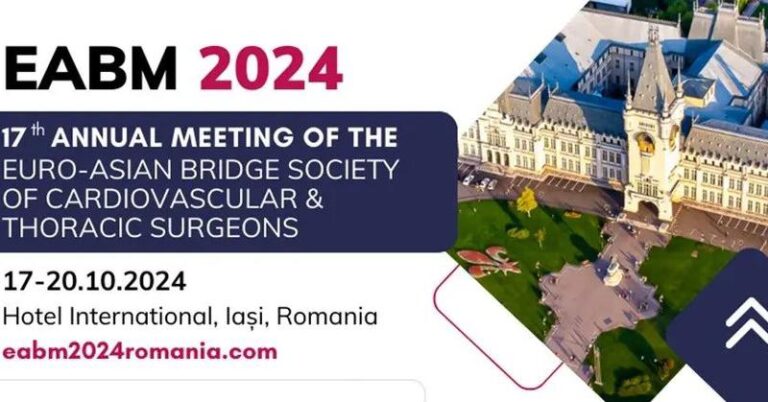 Eveniment medical de amploare la Iași pe teme de Chirurgie Cardiovasculară și Toracică