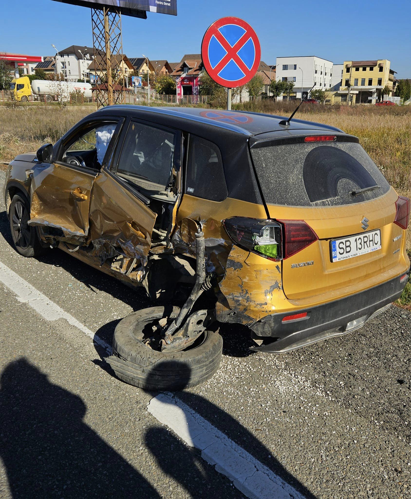 Un antreprenor acuză Poliția că a fost folosit drept „scut uman” pentru a opri o mașină aflată în urmărire