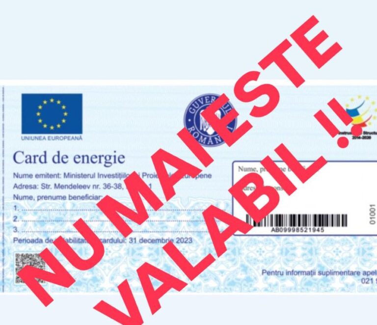 Nu mai așteptați banii pe cardurile de energie! Sprijinul de 1.400 de lei nu se mai acordă