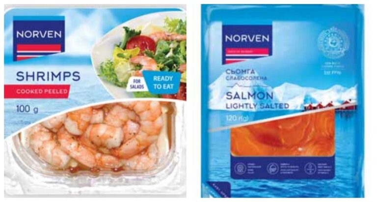 Un sortiment de creveți gătiți și unul de somon, vândute într-un lanț de supermarketuri din România, au fost rechemate de la consumatori din cauza prezenței unei bacterii