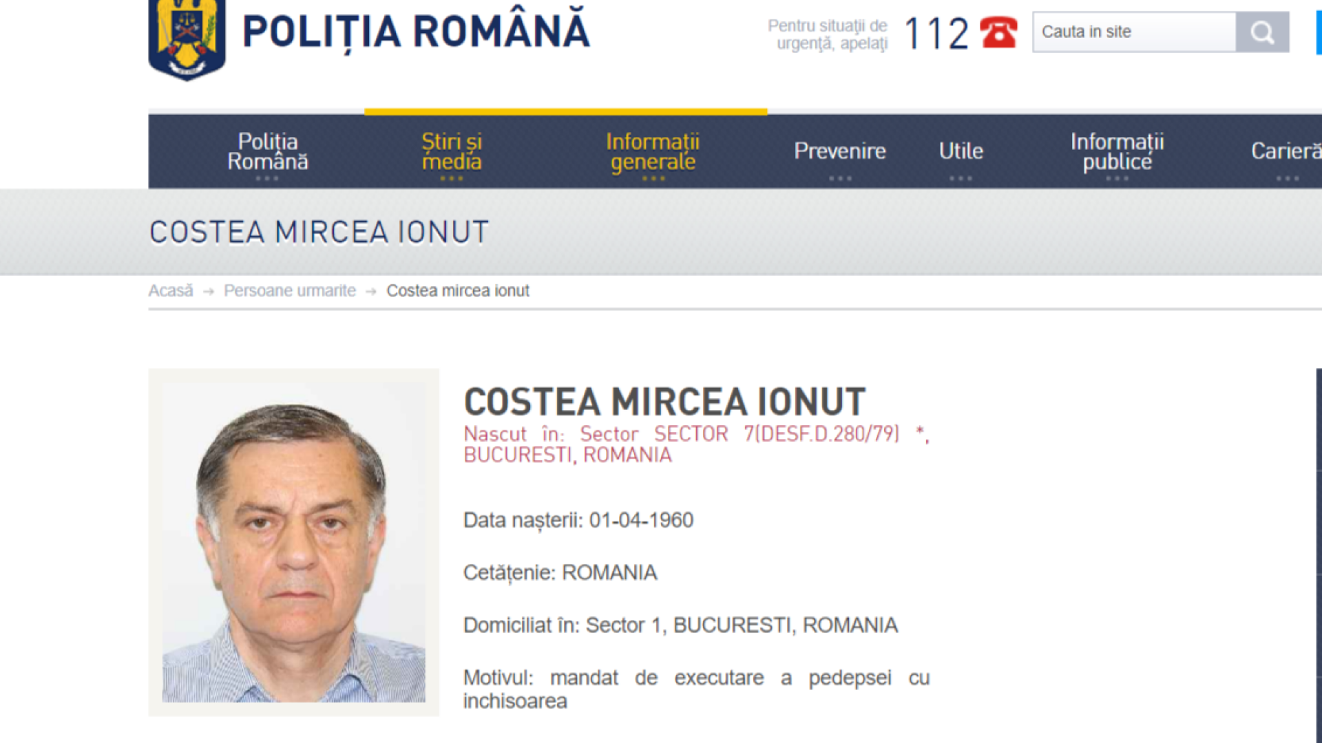 Tertipul folosit de Ionuț Costea, cumnatul lui Mircea Geoană, ca să nu fie extrădat din Turcia. Este condamnat pentru corupție
