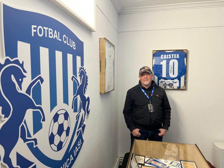 Expoziție inedită la Stadionul „Emil Alexandrescu”. Tribuna oficială a devenit un mini-muzeu al sportului local