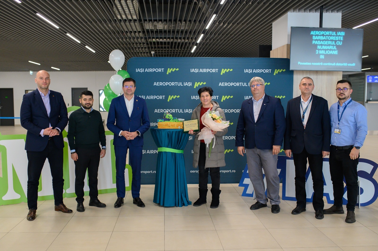 Un nou record istoric la Aeroportul Iaşi. Acesta a atins pragul de două milioane de călători în 2024 (P)