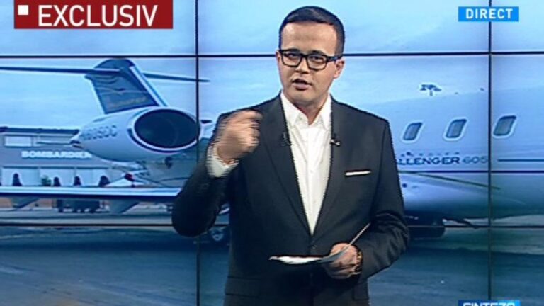 Antena 3, cu Gâdea în frunte, călătorește la business, la întoarcerea din SUA