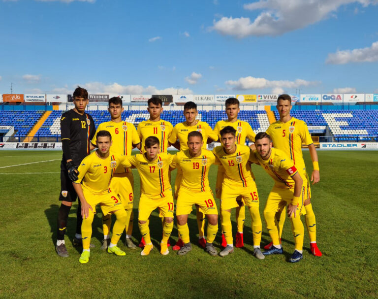 Tricolorii U16 au încheiat stagiul de pregătire din Slovacia cu două remize