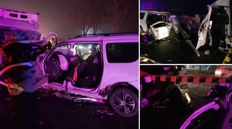 Accident cu 3 morți și 5 răniți, vineri dimineață, la Valea Seacă, Bacău