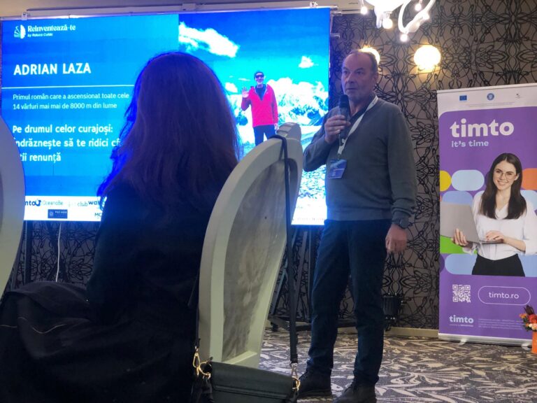 Alpinistul Adrian Laza inspiră la Conferința „Cariera ta 2.0”: Povestea transformării profesionale