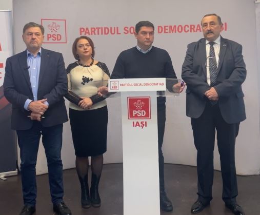 LIVE Conferință de presă la sediul PSD Iași