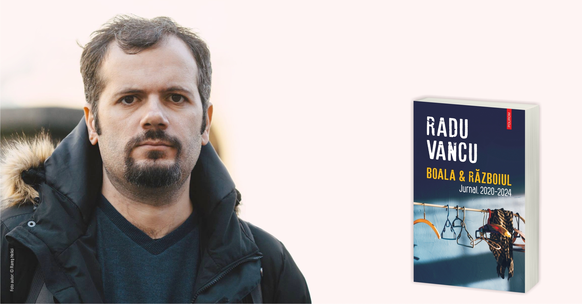 Radu Vancu, Boala & Războiul. Jurnal, 2020-2024. Întâlniri cu cititorii la Sibiu și Timișoara