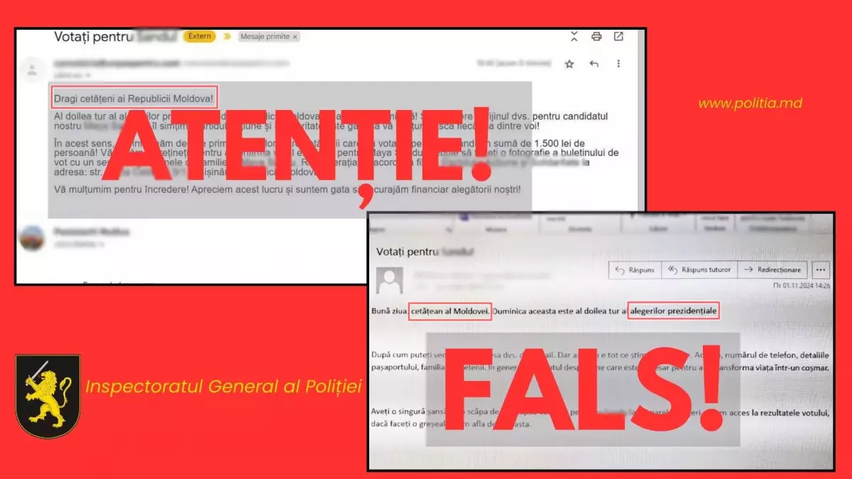 Explozie de apeluri și mesaje false înaintea alegerilor din Republica Moldova: 1.500 lei, prețul unui vot