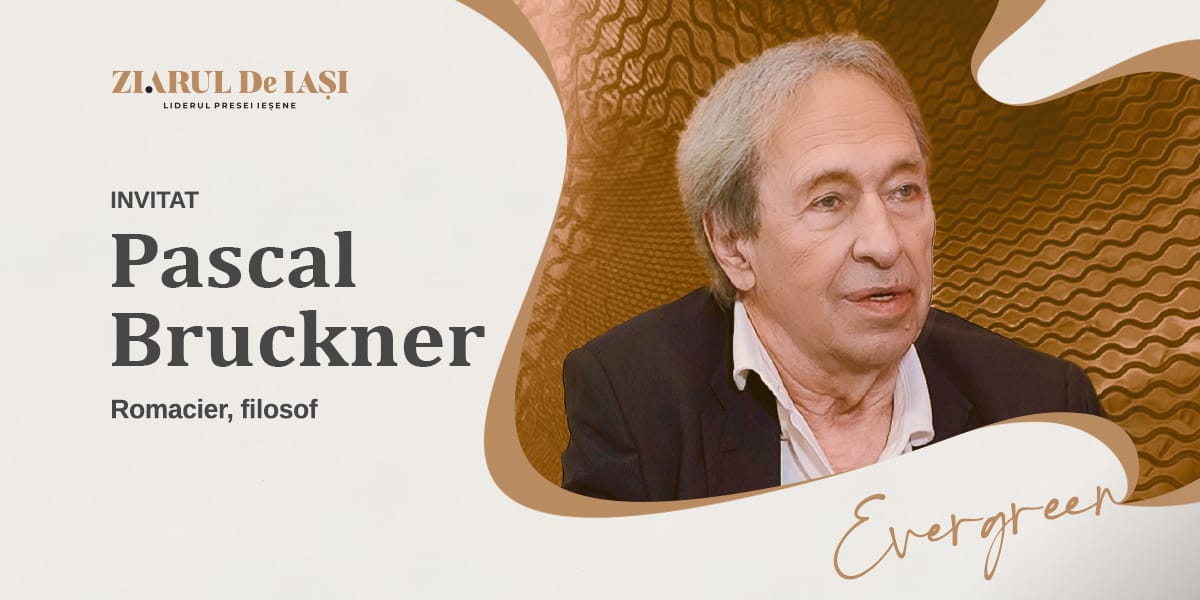 VIDEO - Un interviu de excepție cu celebrul gânditor francez Pascal Bruckner, în exclusivitate pentru „Ziarul de Iași”
