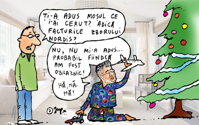 Ciolacu a fost obraznic și Moșul nu i-a adus ce i-a cerut