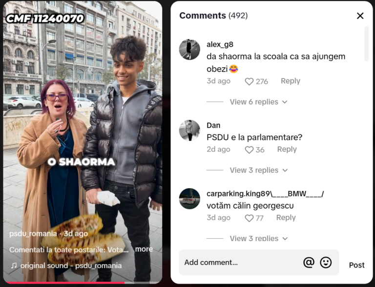 Defapt.ro: Cum a câștigat voturi misteriosul PSD Unit, care l-a lăsat pe Ciolacu fără 165.000 de voturi: pe TikTok, a promis șaorma în școli