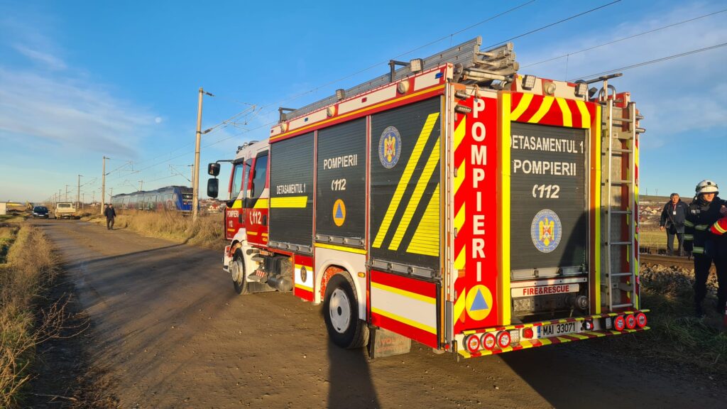  Accident șocant lângă București – Patru persoane au murit, după ce un tren a lovit o maşină