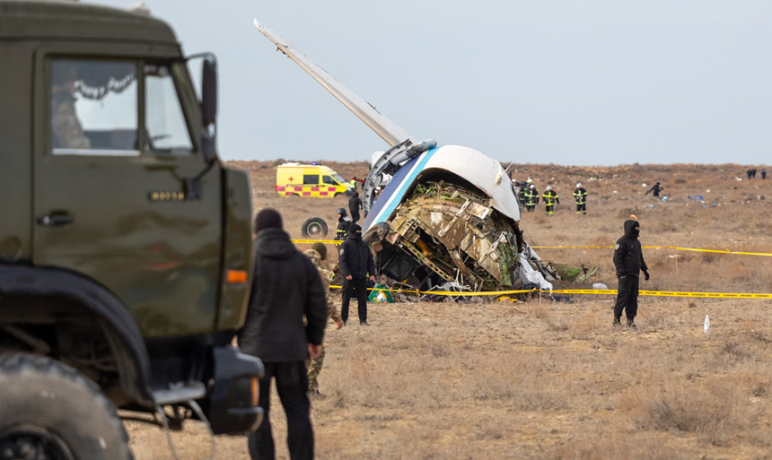 Preşedintele Ilham Aliev acuză Moscova că a vrut să ascundă cauzele prăbușirii avionului în Kazahstan