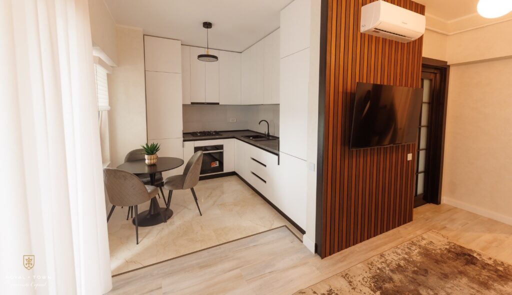  Cum să-ți amenajezi bucătăria într-un apartament cu 1 cameră? Soluții eficiente (P)