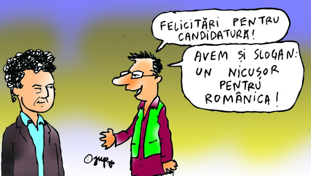 Slogan electoral pentru Nicușor