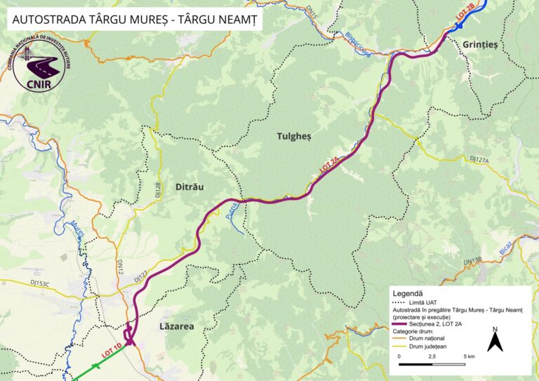UMB intră serios în Autostrada „Unirii” (A8) - este singurul ofertant la cel mai dificil traseu