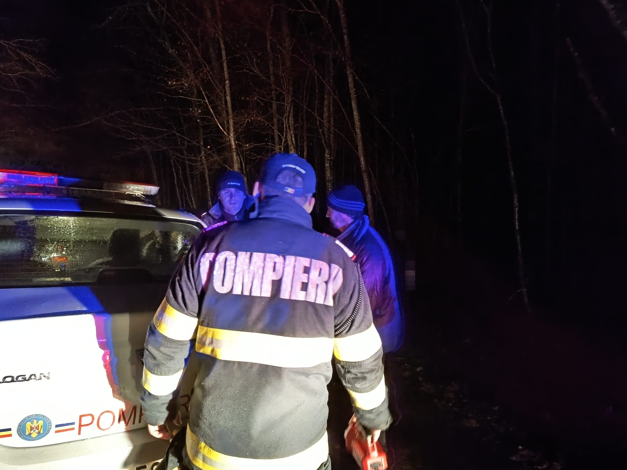  UPDATE VIDEO Acțiune de căutare – salvare a unei persoane rătăcite în zona împădurită din zona satului Slobozia, comuna Ciurea