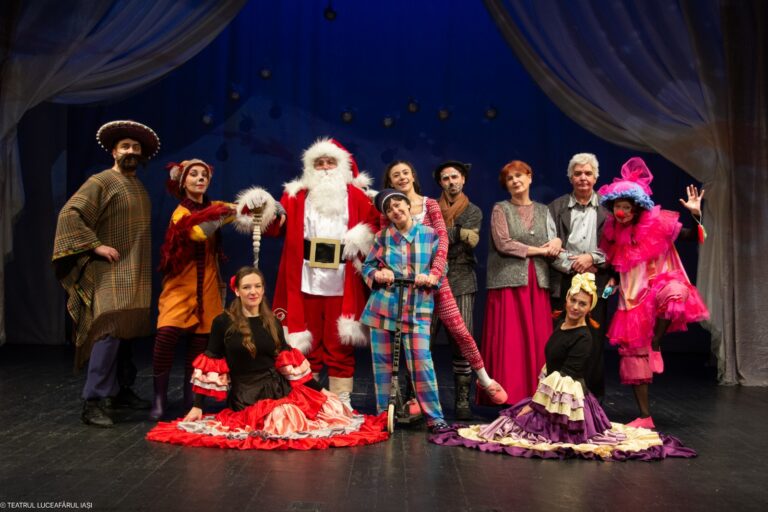 „L-am visat pe Moș Crăciun”, spectacolul vedetă al sărbătorilor la Teatrul „Luceafărul” Iași