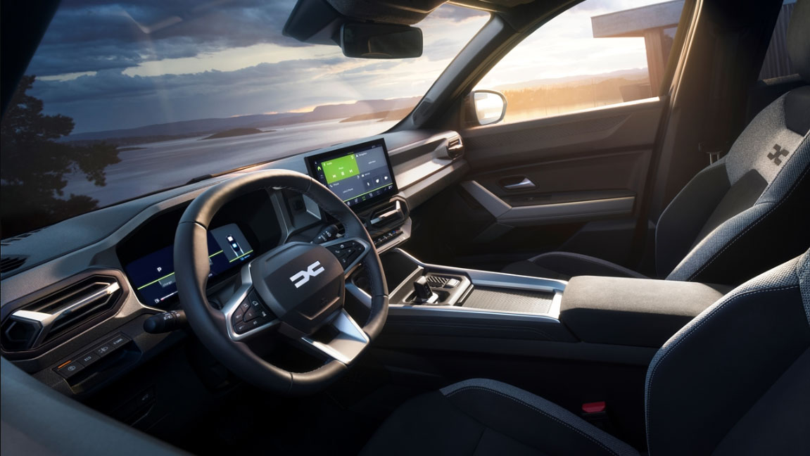 Planșa de bord a noului mode Dacia Bigster este foarte modernă