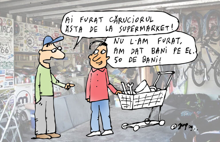 Căruciorul de la supermarket