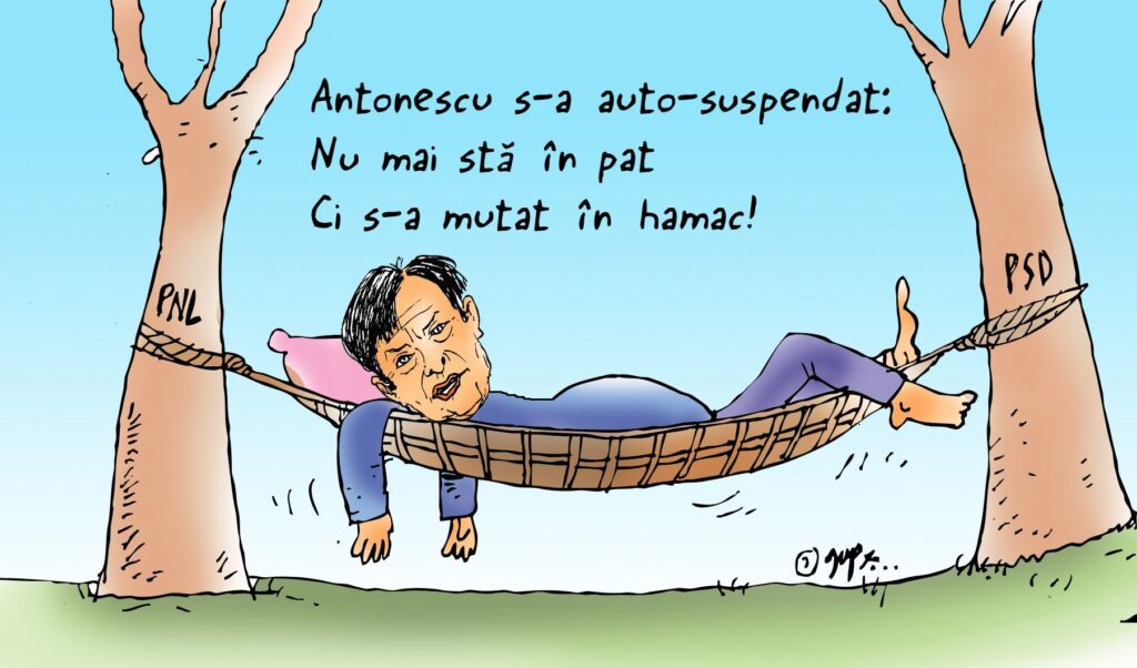  Unde stă auto-suspendat Crin?