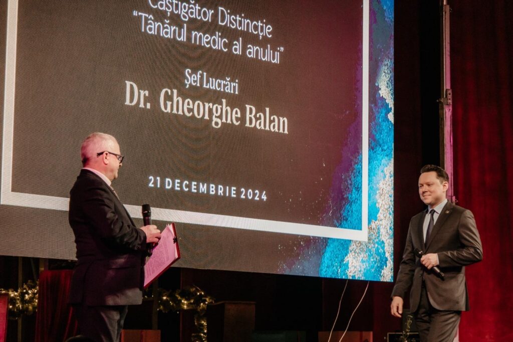  EXCLUSIV Cel mai bun tânăr medic din 2024, dr. Gheorghe Bălan, în dialog cu „Ziarul de Iași”. „Medicina modernă a schimbat paradigma medic-pacient”