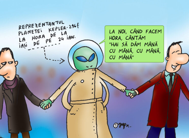 Să ne luăm de mâini și să învârtim hora, în Piața Unirii!