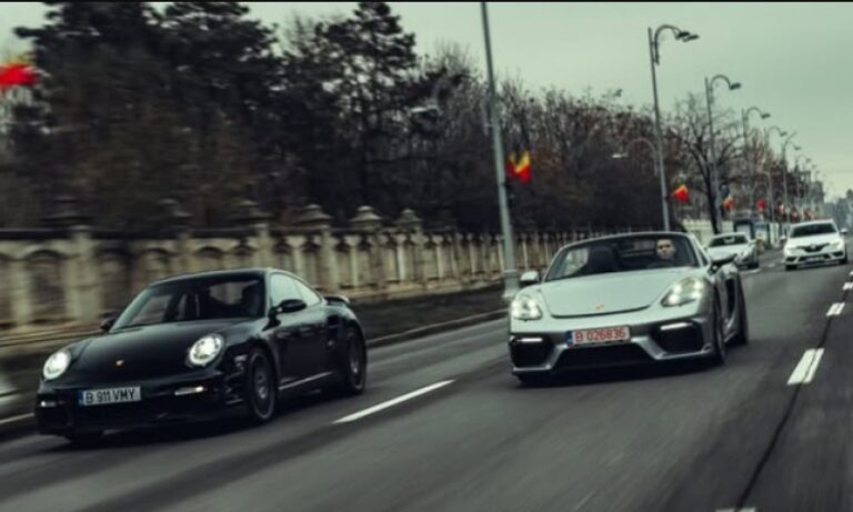 Mașină „second”, de 458.000 euro. Cum se compară Porsche-ul lui David Popovici cu „bolizii” de lux din Iași? Sunt mulți și dublu de scumpi