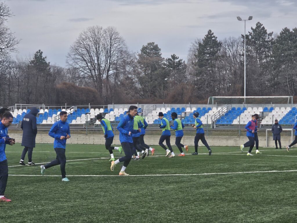 FOTBAL A început treaba în Copou! Care au fost noutățile la primul antrenament al lui Poli din 2025?