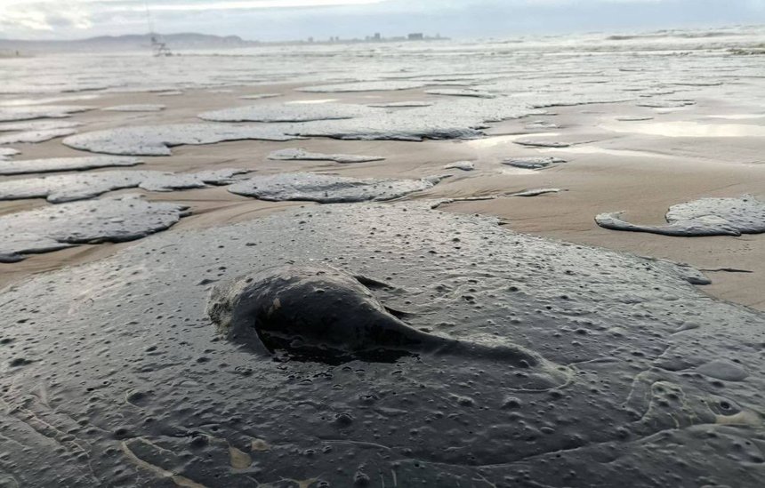  Pata de petrol din preajma Crimeei continuă să se extindă în Marea Neagră