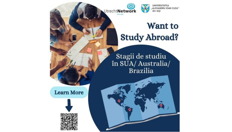 Stagii de studiu în SUA, Australia, Brazilia pentru studenții UAIC