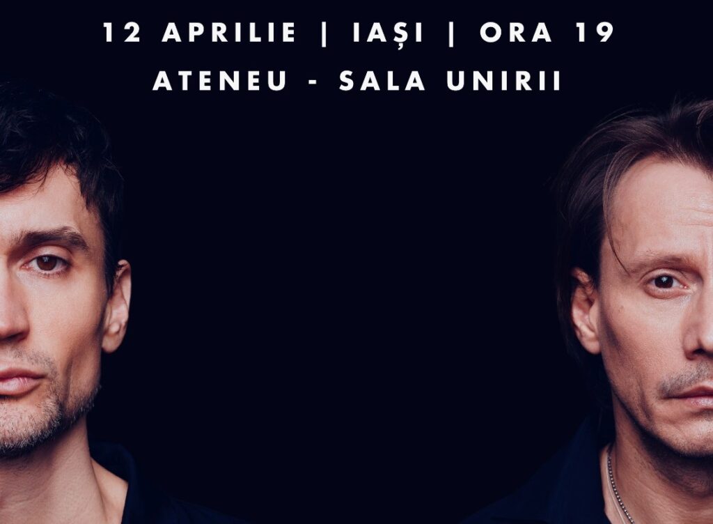 Turneul „Lumini și Umbre” va ajunge și la Iași. Protagoniști: pianistul Andrei Irimia și actorul Marius Manole