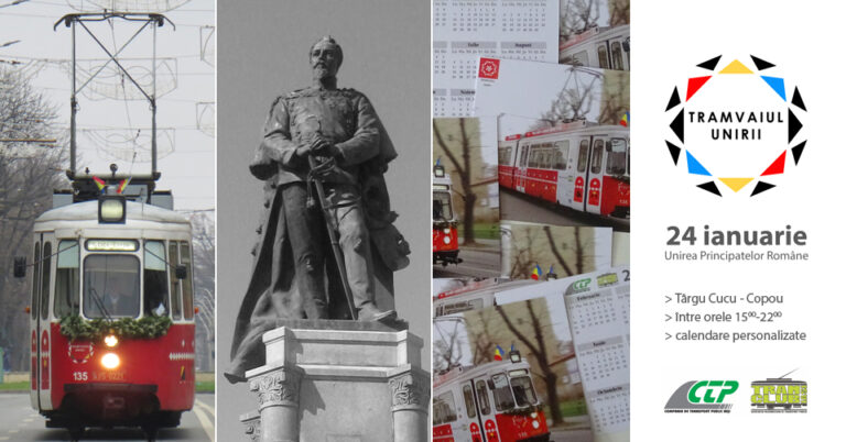 Tramvaiul Unirii vă invită la o călătorie în timp