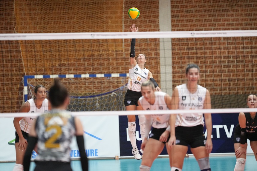  Volei feminin: CSO Voluntari – Scandicci, scor 0-3, în grupa E din Liga Campionilor