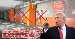 Continuă războiul lui Trump cu mașinile electrice - închide toate stațiile de încărcare guvernamentale!