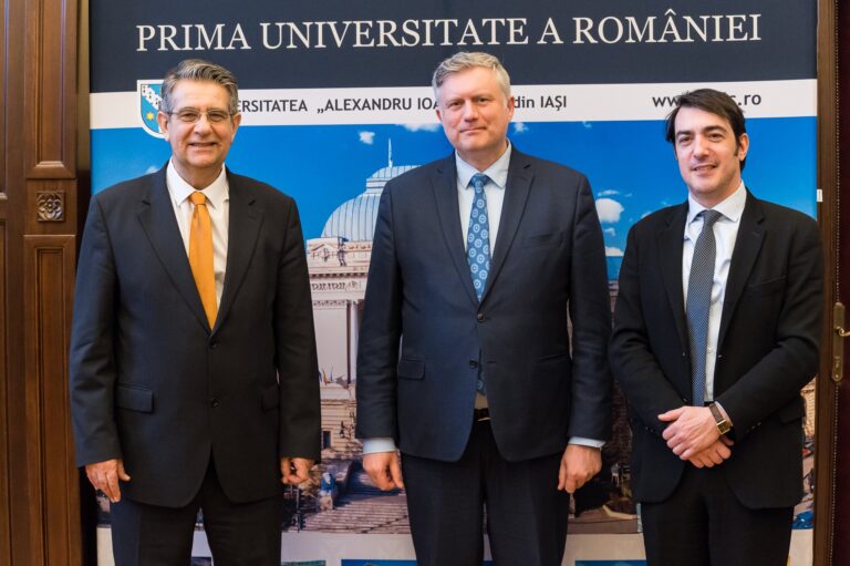 UAIC a primit vizita Ambasadorului Republicii Cipru în România și a Consulului General al Ambasadei Republicii Elene în România
