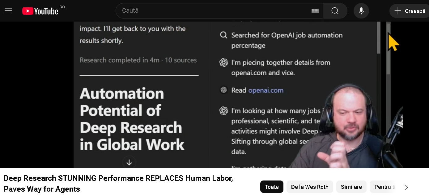 DeepResearch - Un nou model de Inteligență Artificială, care poate întocmi lucrări de cercetare la nivel academic