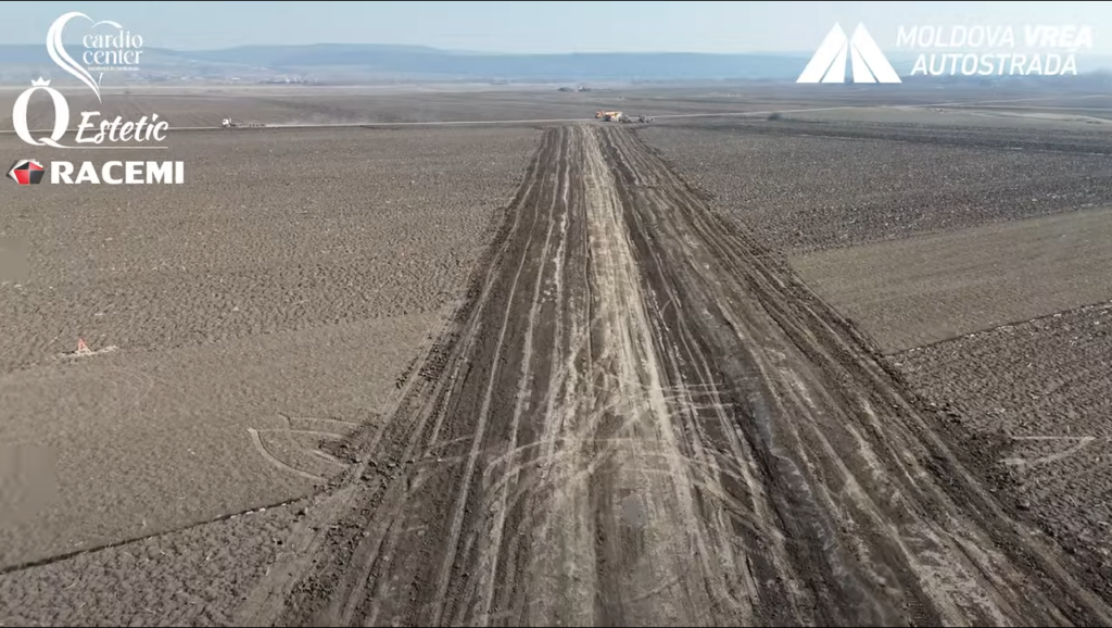 Au început decopertările la primii kilometri din sectorul Leghin – Tg. Neamț – Moțca din Autostrada A8