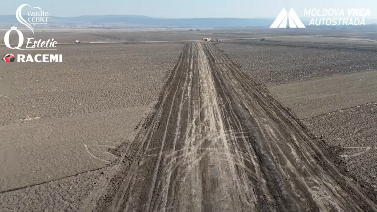 Au început decopertările la primii kilometri din sectorul Leghin – Tg. Neamț – Moțca din Autostrada A8 