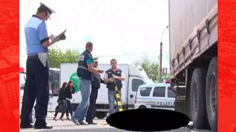 Nu și-a mai recunoscut soția după ce tirul a târât-o sute de metri, la Podu Iloaiei. Șoferului nu i-a venit să creadă că a omorât-o. „N-am simțit nimic