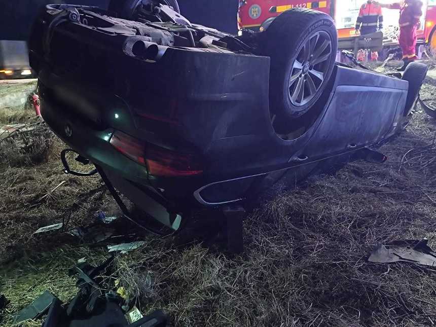 Bărbat de 30 de ani, mort într-un accident rutier în judeţul Cluj – FOTO